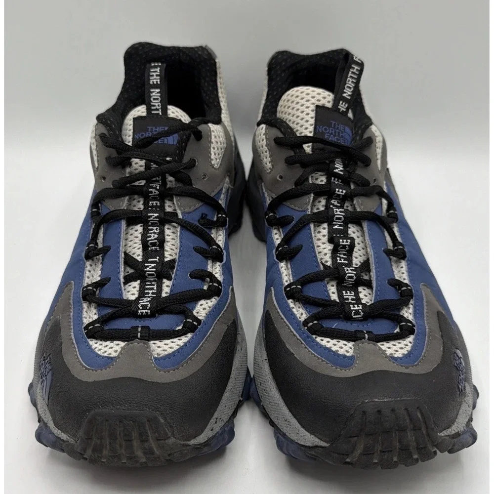 The North Face 2X Roll Control Hiking Shoes. Blue/Gray/Black Men's Sz. 11